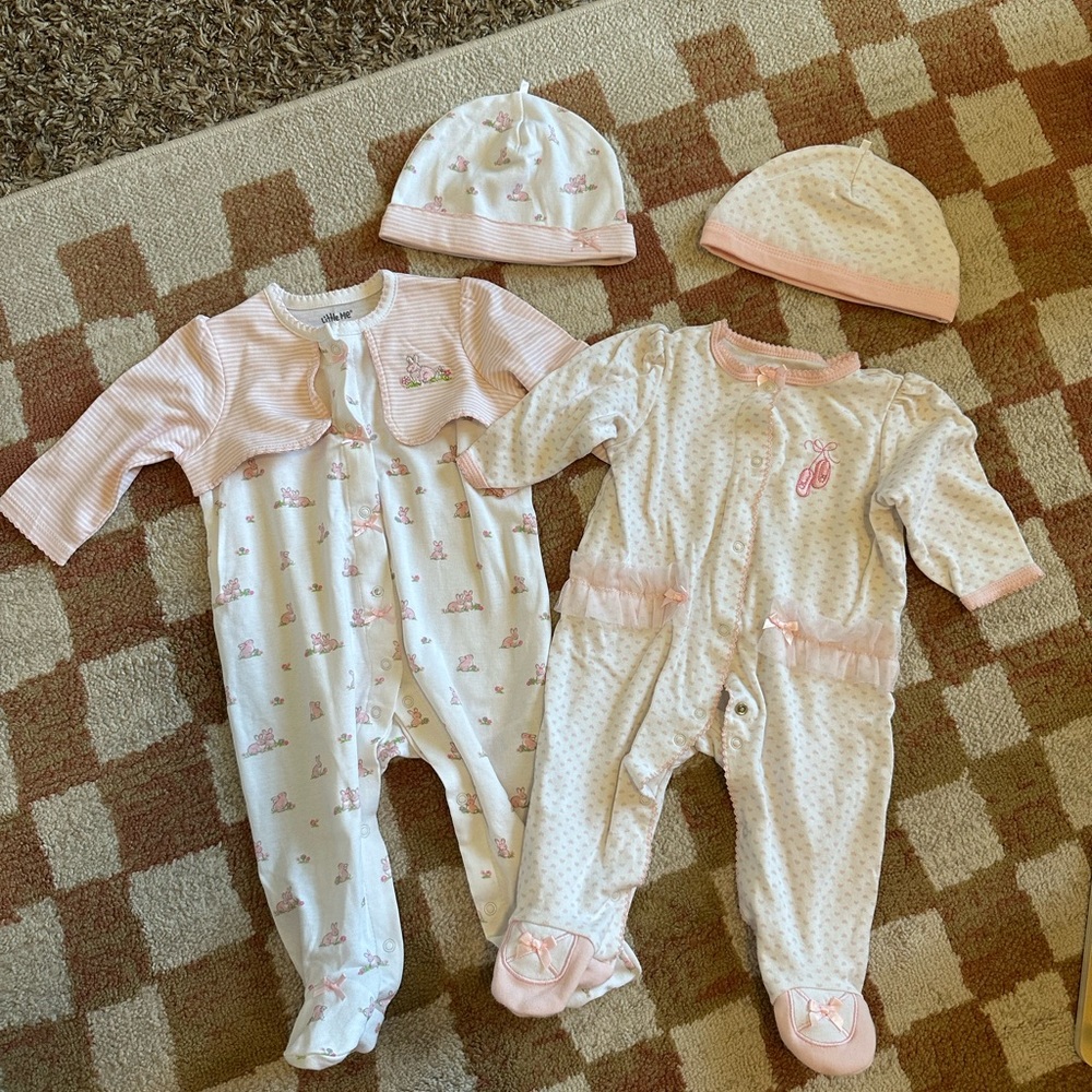 Little me sleepers 6mo